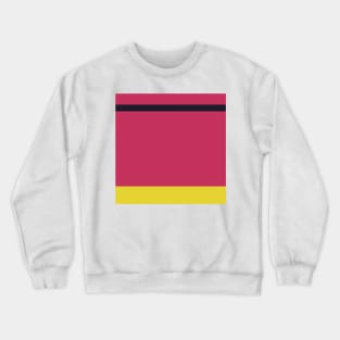 An admirable batter of Very Light Pink, Raisin Black, Almost Black, Dingy Dungeon and Piss Yellow stripes. Crewneck Sweatshirt